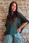 Conrad Grunge Loose Cotton Knit Forest